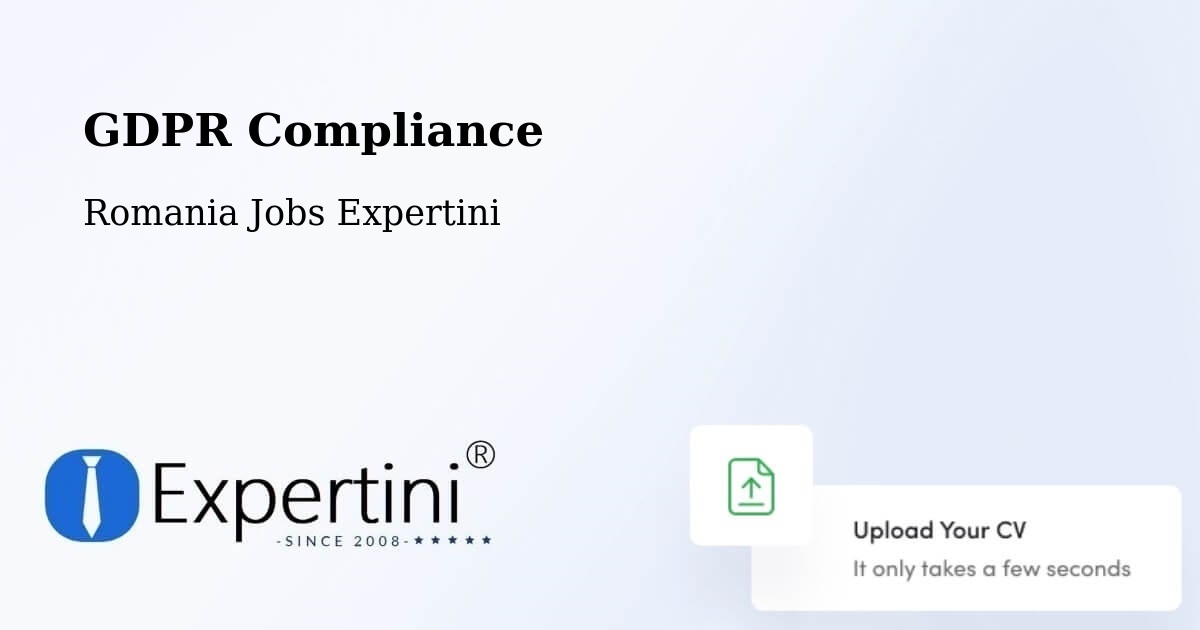EU GDPR Compliance Statement – Comuna Săcădat - Romania Jobs Expertini